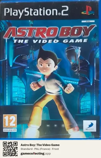 Astro Boy: The Video Game PlayStation 2, France box front