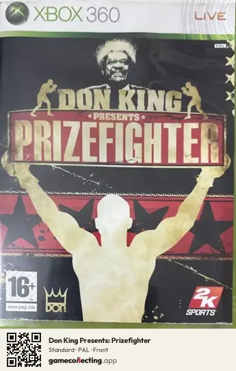 Don King Presents: Prizefighter Xbox 360, PAL box front