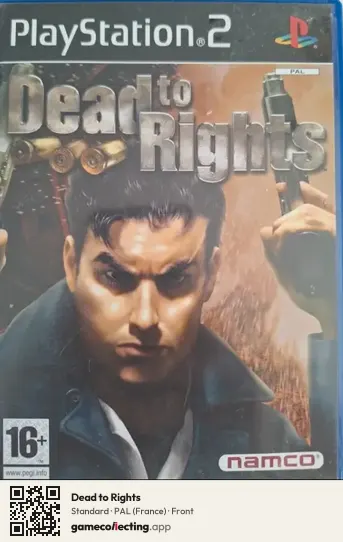 Dead to Rights PlayStation 2, France box front
