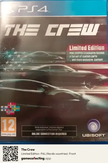 The Crew PlayStation 4, Nordic countries box front