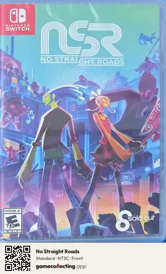No Straight Roads Nintendo Switch, NTSC box front
