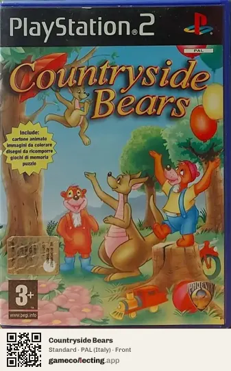 Countryside Bears PlayStation 2, Italy box front