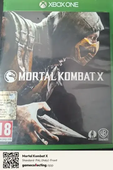 Mortal Kombat X Xbox One, Italy box front