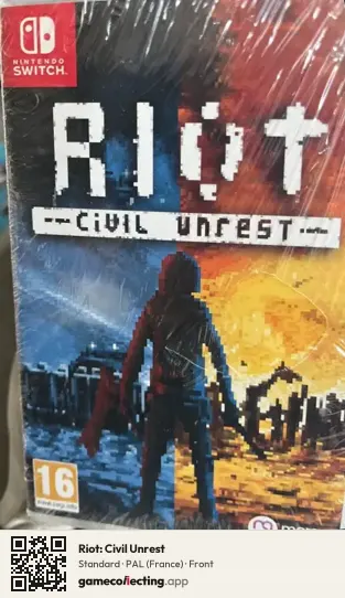 Riot: Civil Unrest Nintendo Switch, France box front