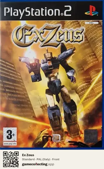 Ex Zeus PlayStation 2, Italy box front