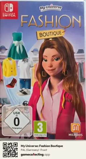 My Universe: Fashion Boutique Nintendo Switch, Germany box front