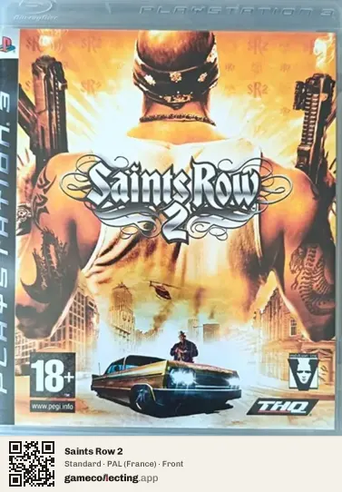 Saints Row 2 PlayStation 3, France box front