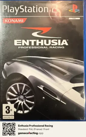 Enthusia Professional Racing PlayStation 2, France box front