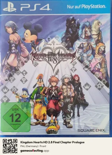 Kingdom Hearts HD 2.8 Final Chapter Prologue PlayStation 4, Germany box front