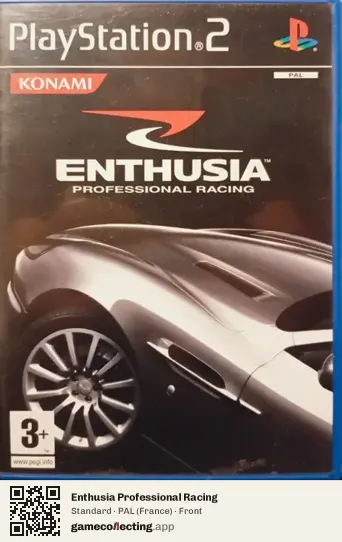 Enthusia Professional Racing PlayStation 2, France box front