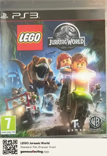LEGO Jurassic World PlayStation 3, France box front