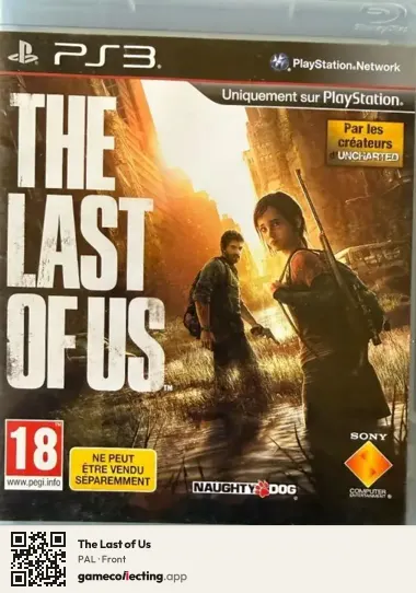 The Last of Us PlayStation 3, PAL box front