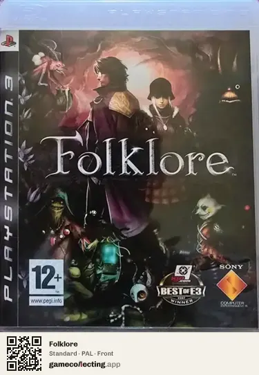 Folklore PlayStation 3, PAL box front