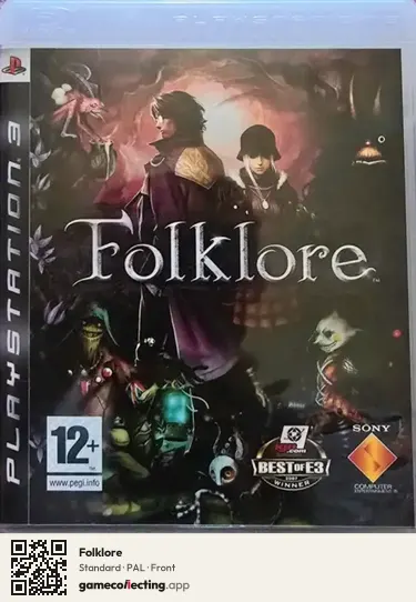 Folklore PlayStation 3, PAL box front