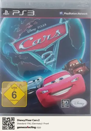 Disney/Pixar Cars 2 PlayStation 3, Germany box front