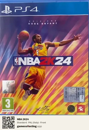 NBA 2K24 PlayStation 4, Italy box front