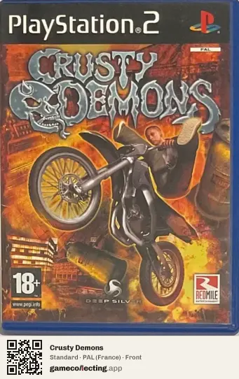 Crusty Demons PlayStation 2, France box front