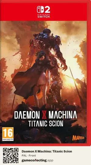 Daemon X Machina: Titanic Scion Nintendo Switch 2, PAL box front