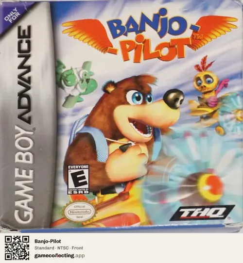 Banjo-Pilot Game Boy Advance, NTSC box front
