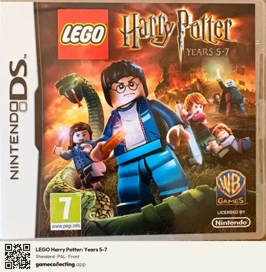 LEGO Harry Potter: Years 5-7 Nintendo DS, PAL box front