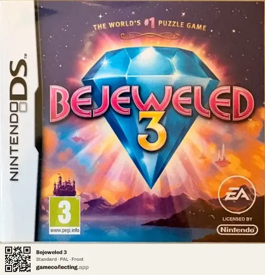 Bejeweled 3 Nintendo DS, PAL box front