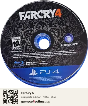 Far Cry 4 PlayStation 4, NTSC disc