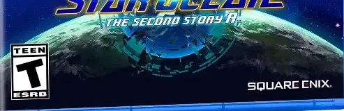 Star Ocean: The Second Story R, the ESRB box on its front