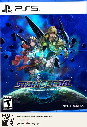Star Ocean: The Second Story R PlayStation 5, NTSC box front