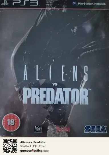 Aliens vs. Predator PlayStation 3, PAL box front