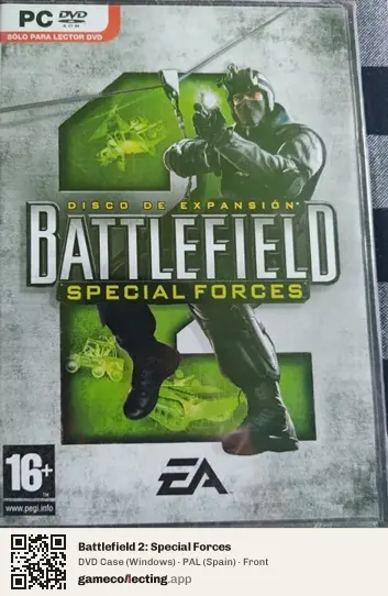 Battlefield 2: Special Forces Computer, Spain box front