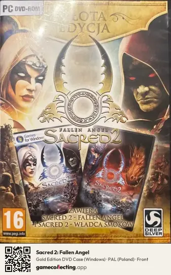 Sacred 2: Fallen Angel Computer, Poland box front