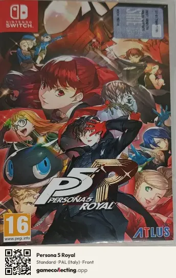 Persona 5 Royal Nintendo Switch, Italy box front