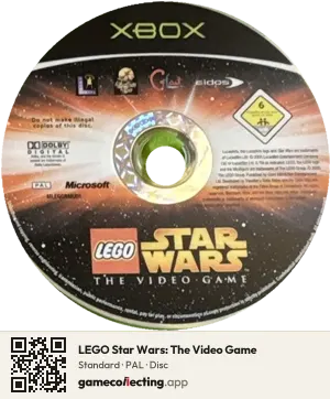 LEGO Star Wars: The Video Game Xbox, PAL disc