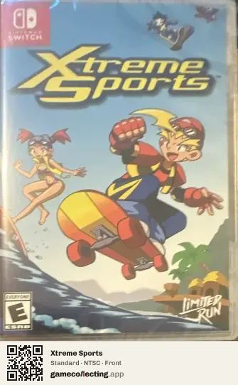Xtreme Sports Nintendo Switch, NTSC box front