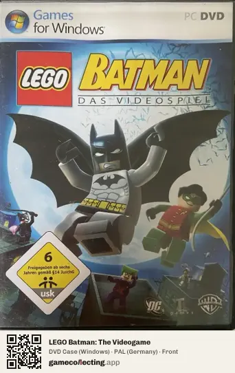 LEGO Batman: The Videogame Computer, Germany box front