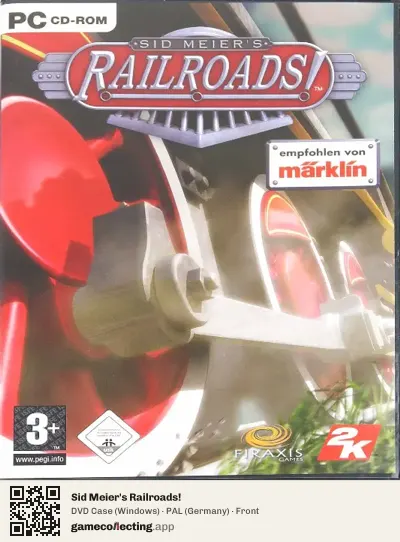 Sid Meier's Railroads! Computer, Germany box front