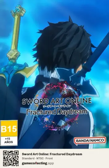 Sword Art Online: Fractured Daydream Xbox Series X, NTSC box front