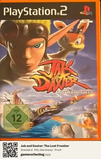 Jak and Daxter: The Lost Frontier PlayStation 2, Germany box front