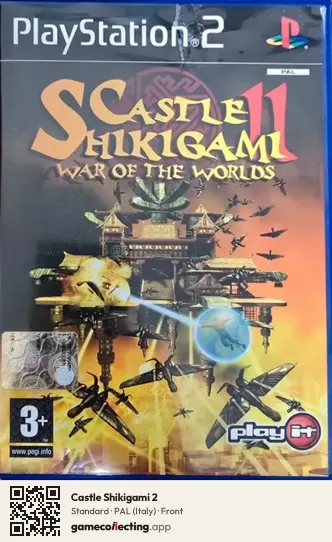 Castle Shikigami 2 PlayStation 2, Italy box front