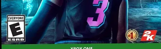 NBA 2K20, the ESRB box on its front