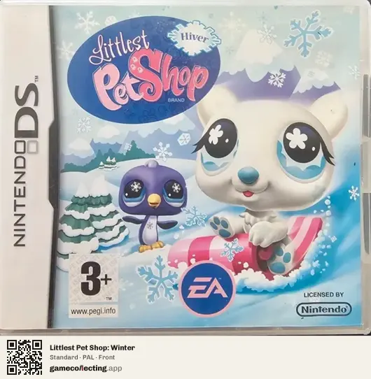 Littlest Pet Shop: Winter Nintendo DS, PAL box front