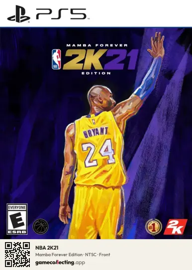 NBA 2K21 PlayStation 5, NTSC box front