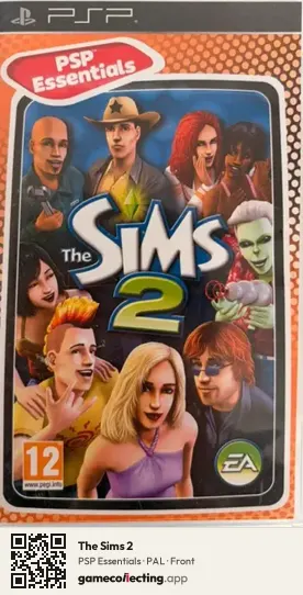 The Sims 2 PlayStation Portable, PAL box front