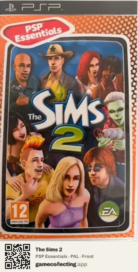 The Sims 2 PlayStation Portable, PAL box front