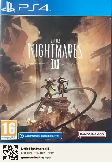 Little Nightmares III PlayStation 4, Italy box front