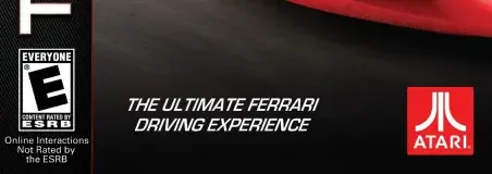 Test Drive: Ferrari Racing Legends, the ESRB box on its front