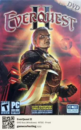 EverQuest II Computer, NTSC box front