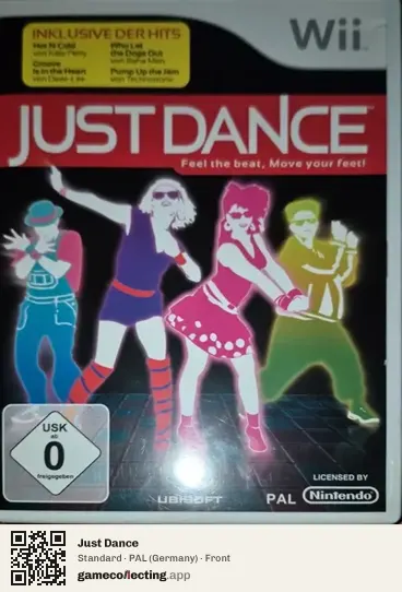 Just Dance Nintendo Wii, Germany box front