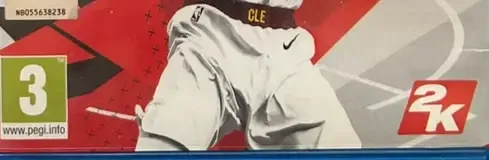 NBA 2K18, the USK square on its front