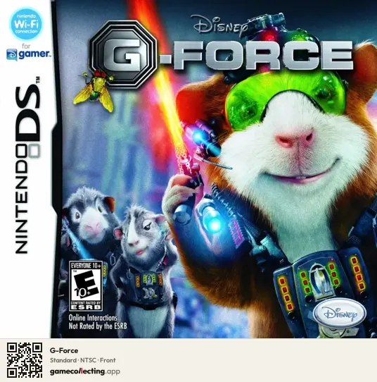 G-Force Nintendo DS, NTSC box front